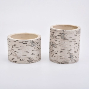 tree pattern candle holders for home fragrance