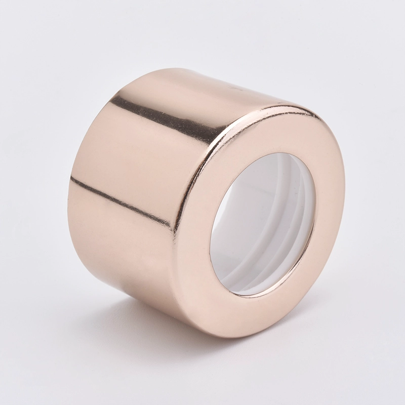 Rose Gold Screwed Caps for Reed Diffuser Bottles Wholesales Rose Gold Screwed Caps for Reed Diffuser Bottles Wholesales
