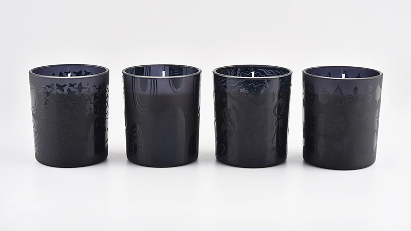 300ml Iridescent glass cylinder candle holder for wholesale 300ml Iridescent glass cylinder candle holder for wholesale