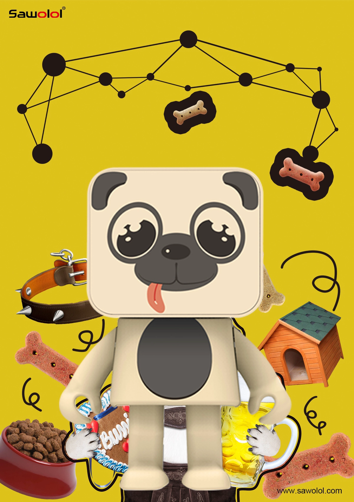 bluetooth speaker dog