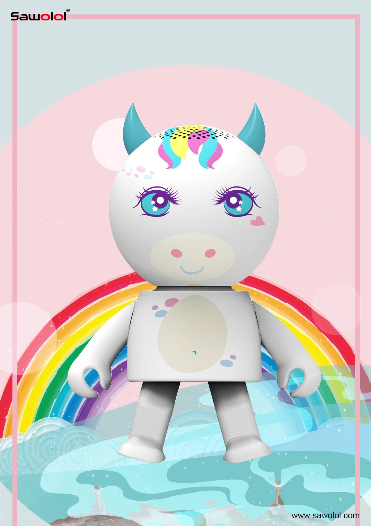 Libérez la magie avec le haut-parleur de la danse de licorne