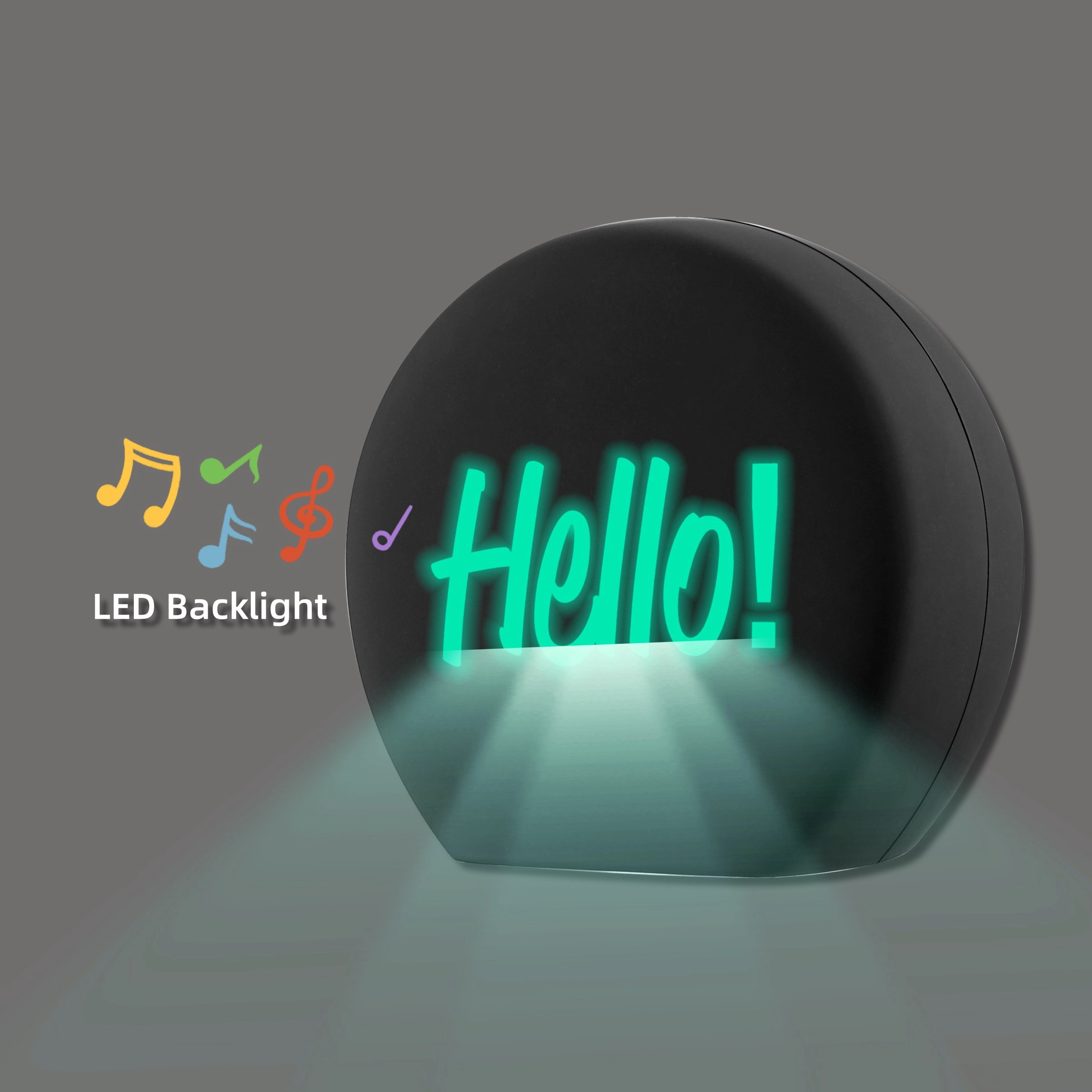 Glow & Go : mini haut-parleur Bluetooth avec logo lumineux personnalisé pour un son personnalisé