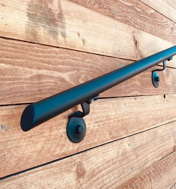Kebil Stamping Steel Bracket الصلب المجلفن الثقيلة درج الجدار تصاعد الدرابزين قوس