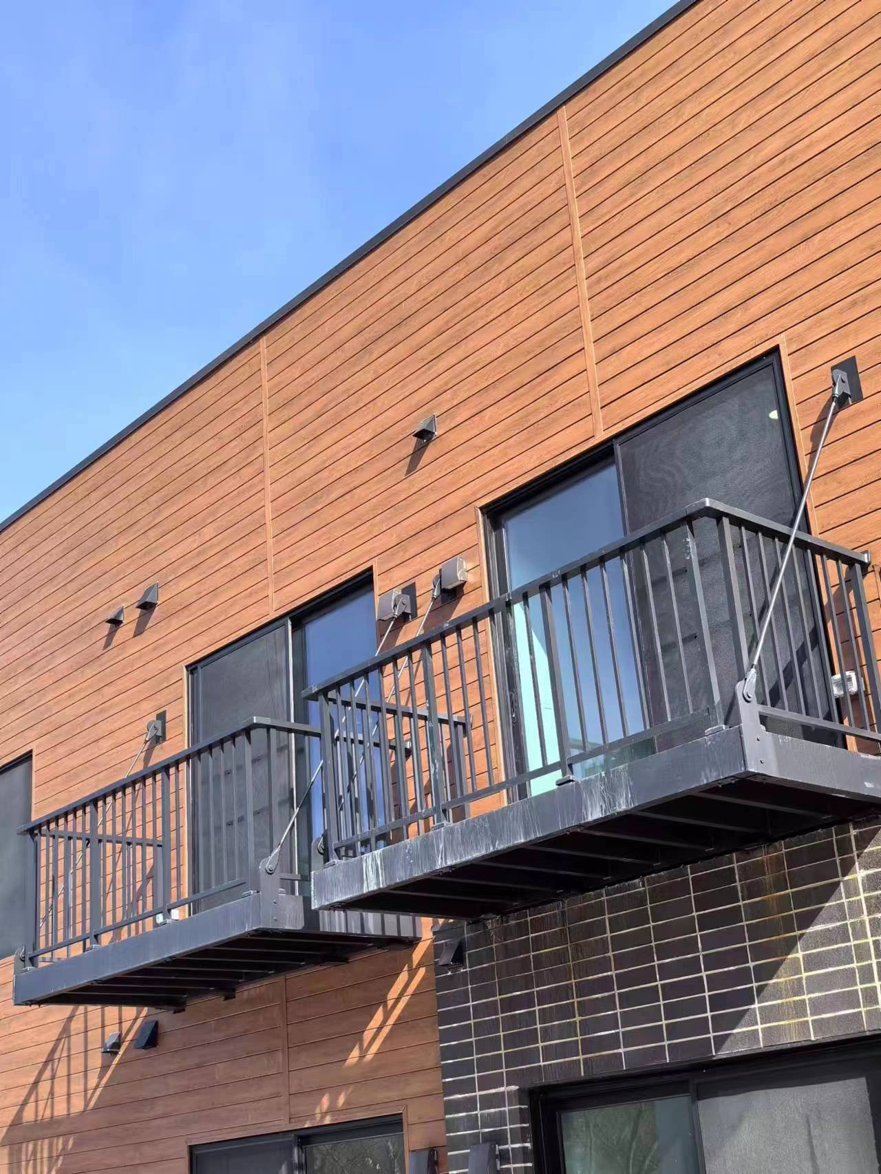 Balconi imbullonati per balconi prefabbricati in alluminio 6063 T5