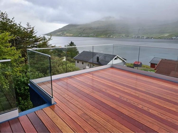 Basisschoen van aluminium glazen balustrade | U-kanaal voor 3/8
