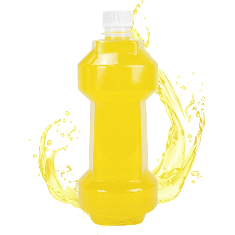 Cina Bottiglie di succo fresco vuote pressate a freddo in plastica PET per alimenti all'ingrosso ad alta trasparenza da 650 ml produttore