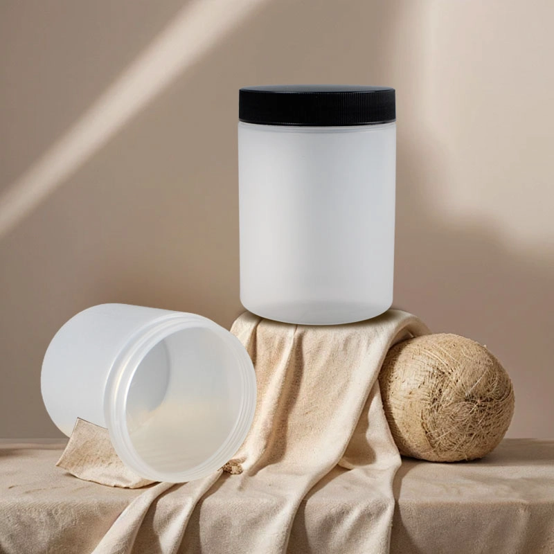 Premium OEM/ODM 300ml (10oz) Plastic PP Supplement & Food-Grade Storage Jars – Perfect for Custom Branding