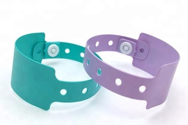 Soft PVC RFID 13.56MHz Bracelet Wristband