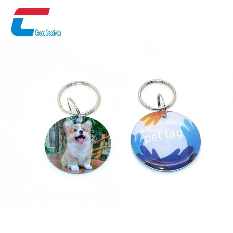 China Programmable QR code Epoxy NFC Pet Tag Tracking Pets Tags Manufacturer manufacturer