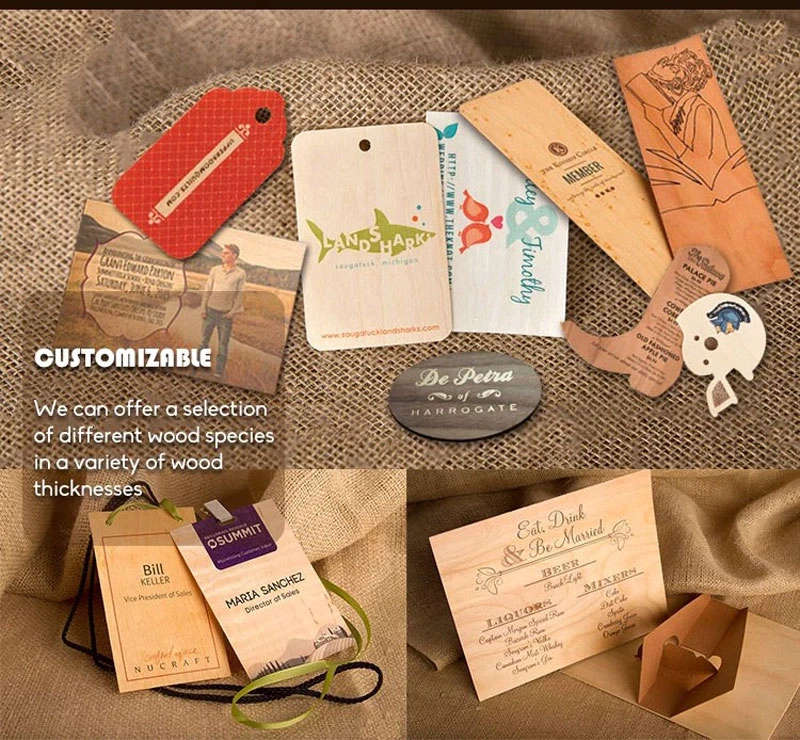 nfc wood card