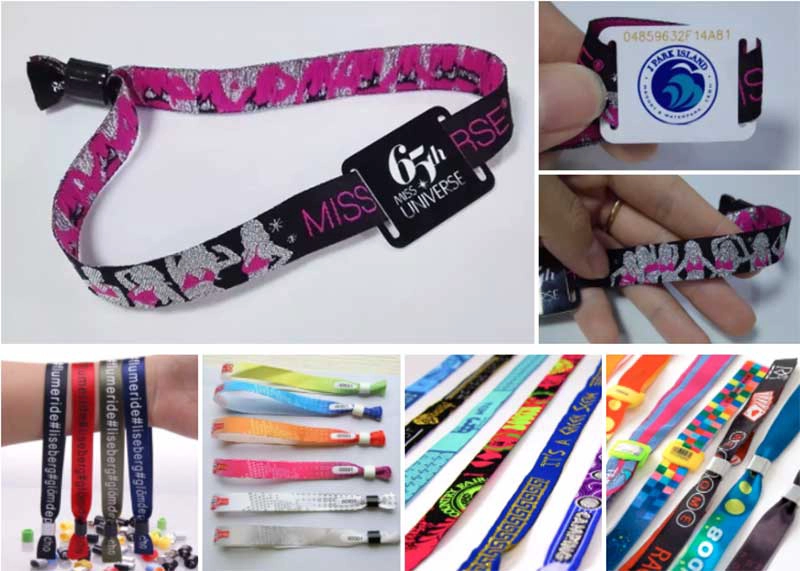 rfid eco fabric wristband