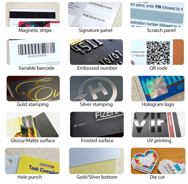 pvc mifare nfc smart cards