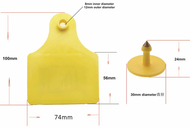 rfid animal tracking ear tag rfid animal tracking ear tag
