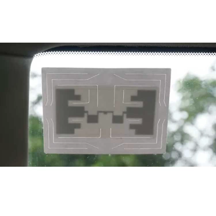 China Custom RFID Long Range UHF RFID Windshield Tag RFID Manufacturer manufacturer