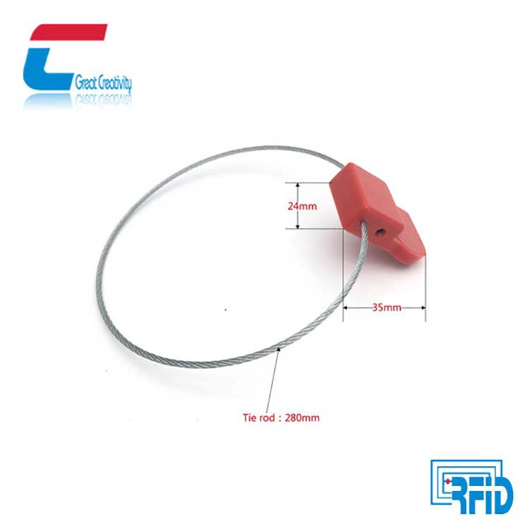 Κίνα Προσαρμοσμένο UHF Cable Ties Tag Passive RFID Zip Tie Seal Tag Κατασκευαστής κατασκευαστής