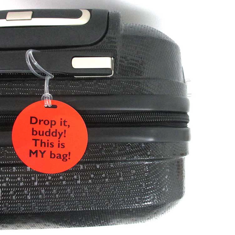 China Custom PVC Round Personalized Luggage Card NFC Luggage Tag Manufacturer manufacturer