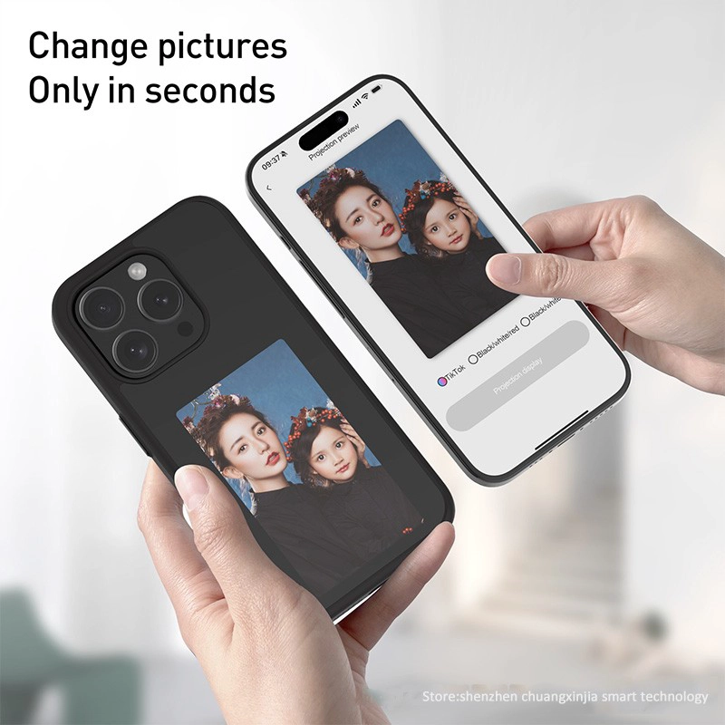 NFC Ink Screen Phone Case