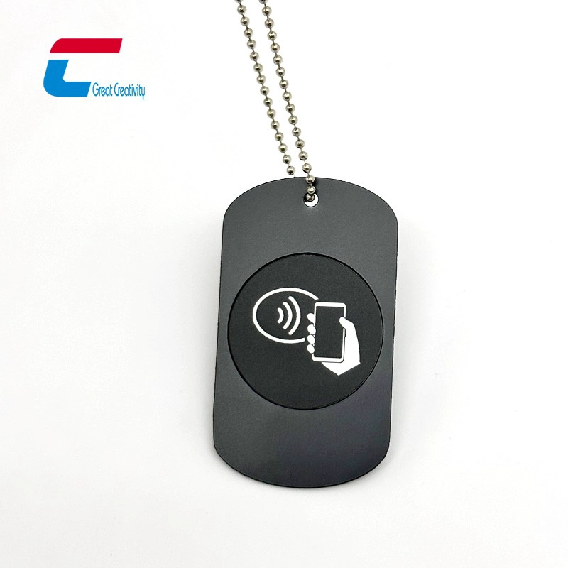 China NFC Metal Necklace Custom Wholesale OEM Manufacturer Bulk Orders manufacturer