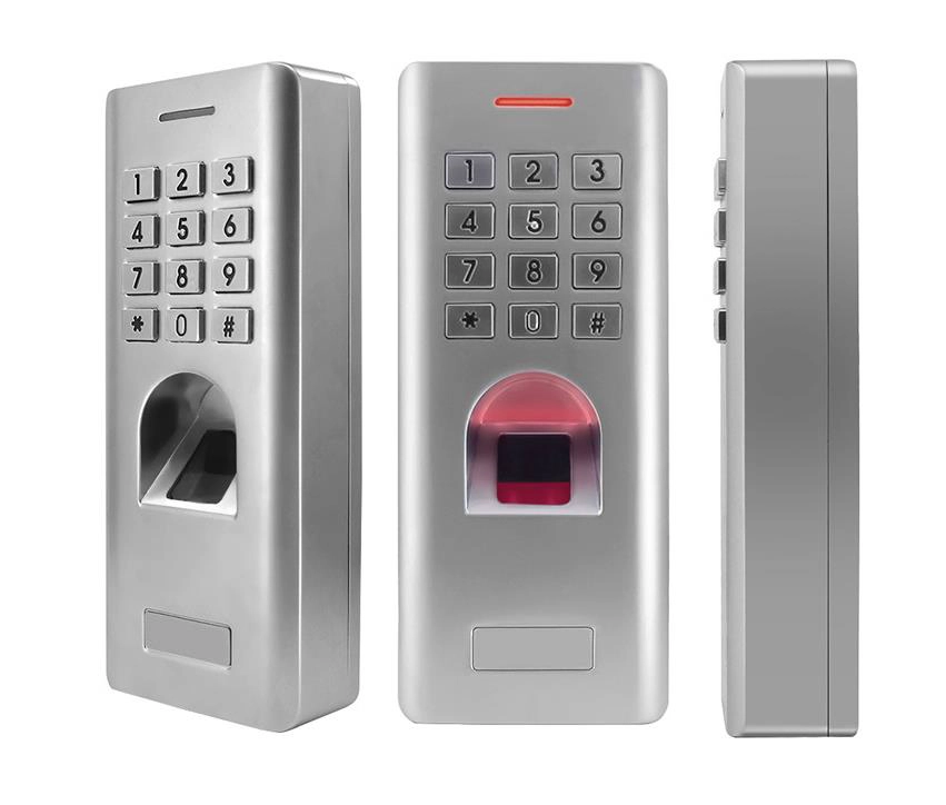 ACM-209F Outdoor Waterproof Metal Case Biometric Fingerprint RFID Reader For Access Control System
