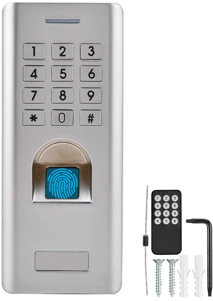 ACM-209F Outdoor Waterproof Metal Case Biometric Fingerprint RFID Reader For Access Control System