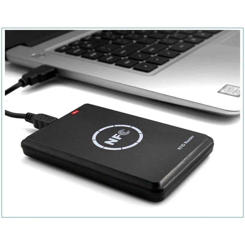 China RFID Copier Duplicator 125KHz Key fob NFC Smart Card Reader 13.56MHz Encrypted Programmer USB UID T5577 EM4305 Cards Tags Writer manufacturer