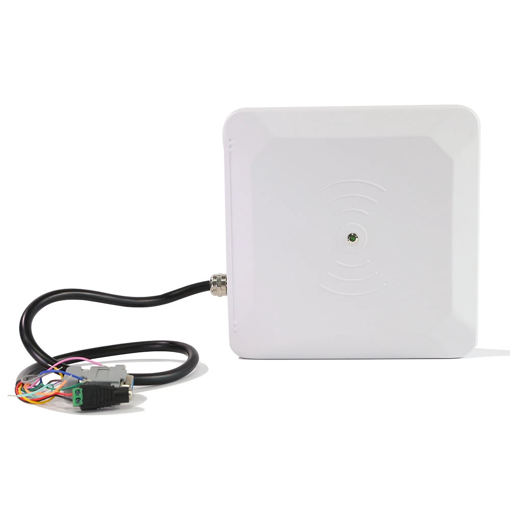 China UHF Integrative 5-7 Meters Long Range RFID Reader with 8dbi Antenna RS232/RS485/Wiegand26 port manufacturer