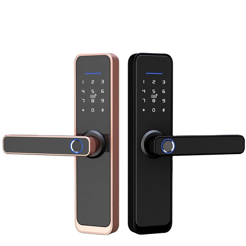 porcelana Cerradura de puerta digital electrónica recargable por USB sin llave, candado con huella dactilar ACM, candado con huella dactilar fabricante