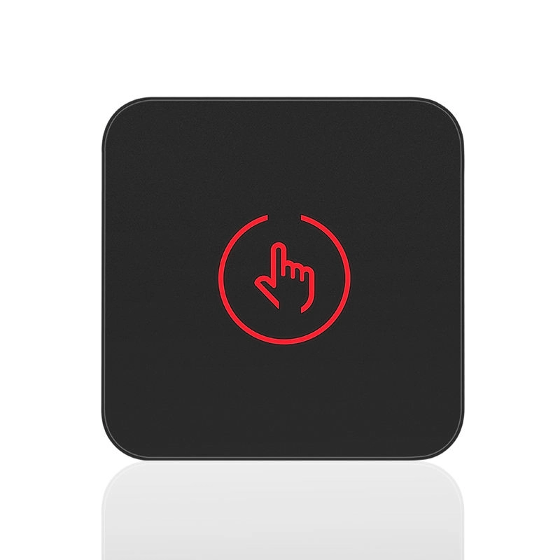 China Door Release Access Control Surface Mounted Plastic Push Button Led Sensor Exit Button Switch manufacturer