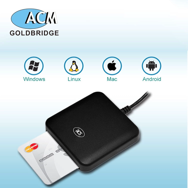 Kostengünstiger ISO 7816 USB Acr38 EMV IC Chip Smart Card Reader/Writer ACR39U-U1