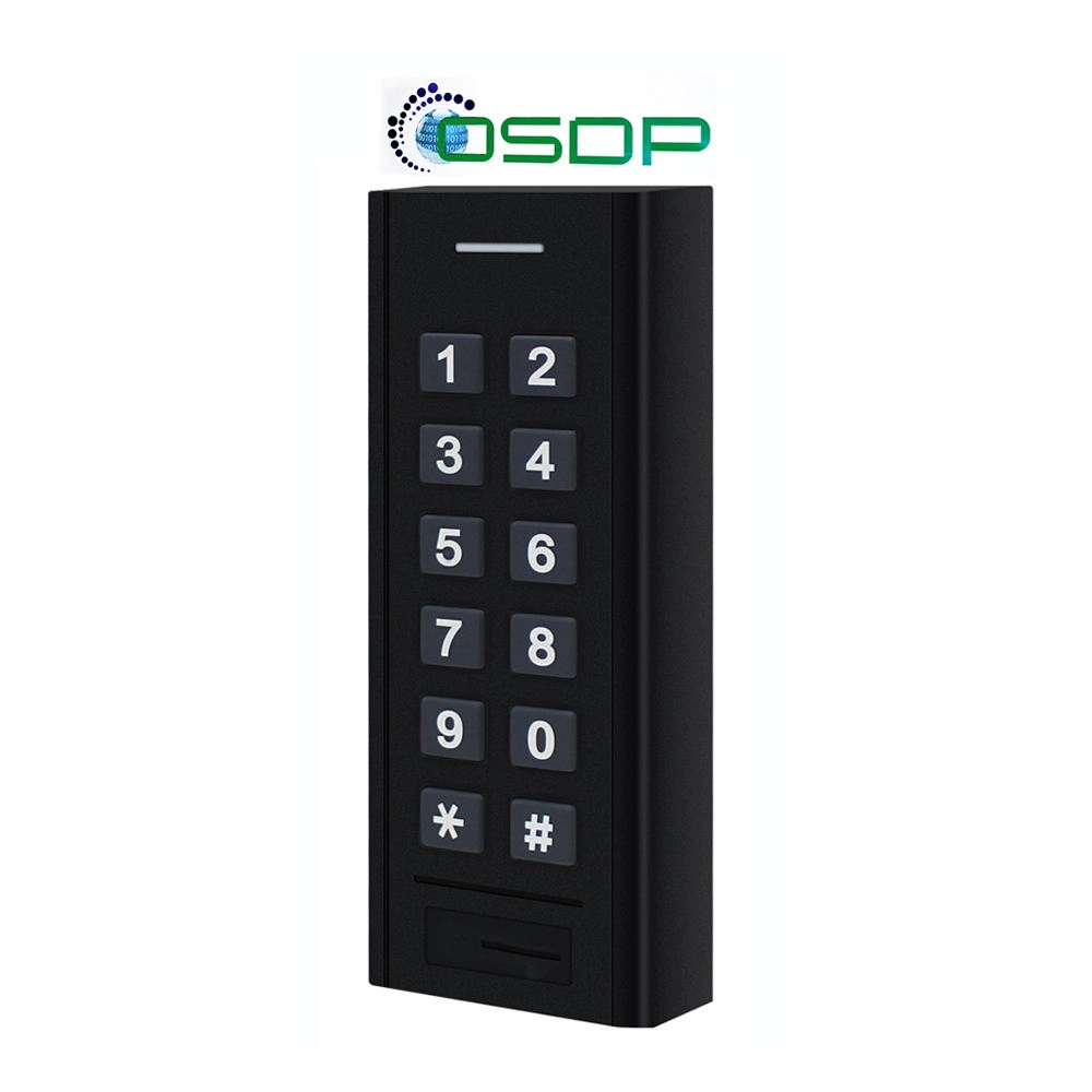 porcelana Lector de teclado OSDP Wiegand Funciona con controlador OSDP Compatible con tarjetas EMHid de 125 KHz y Mifare de 13,56 MHz fabricante