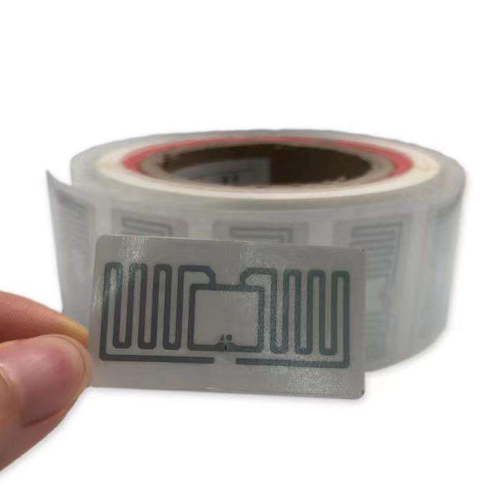 Chine Impression de logo de taille personnalisée, puce 13.56MHz, étiquette/autocollant RFID NFC TAG215 fabricant