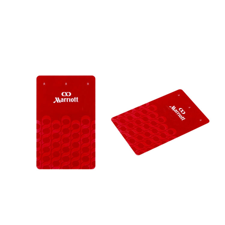 MIFARE DESFire EV2 Blanko-Hotelschlüsselkarten, Registerkarte, Hotel Holiday Inn Express RFID-Zimmer-Hotelschlüsselkarten