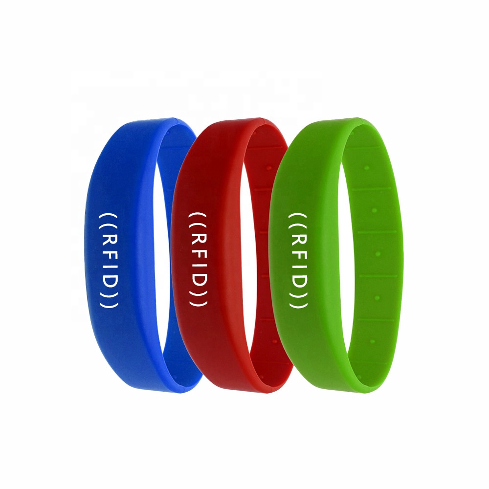 Trung Quốc Dây đeo cổ tay NFC silicon tái sử dụng RFID 13,56mhz không tiếp xúc thụ động nhà chế tạo