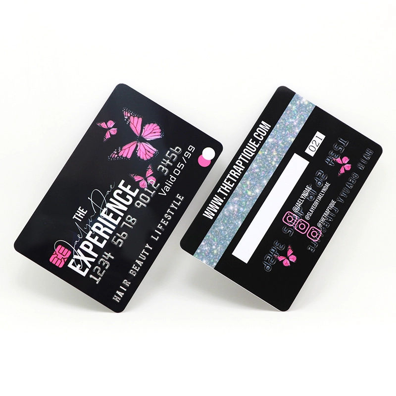 China Luxury PVC Plastic NFC RFID Custom Credit Card Business Cards With Logo manufacturer