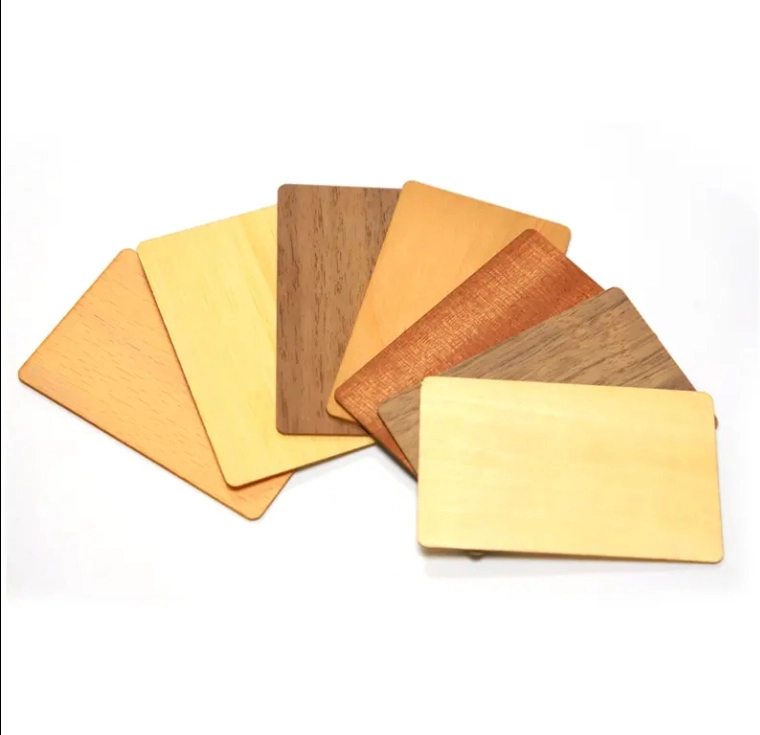 China Factory Customized eco Friendly Wooden Business NFC Wood Card Bamboo Smart Rfid Wood Hotel Room Key Card manufacturer