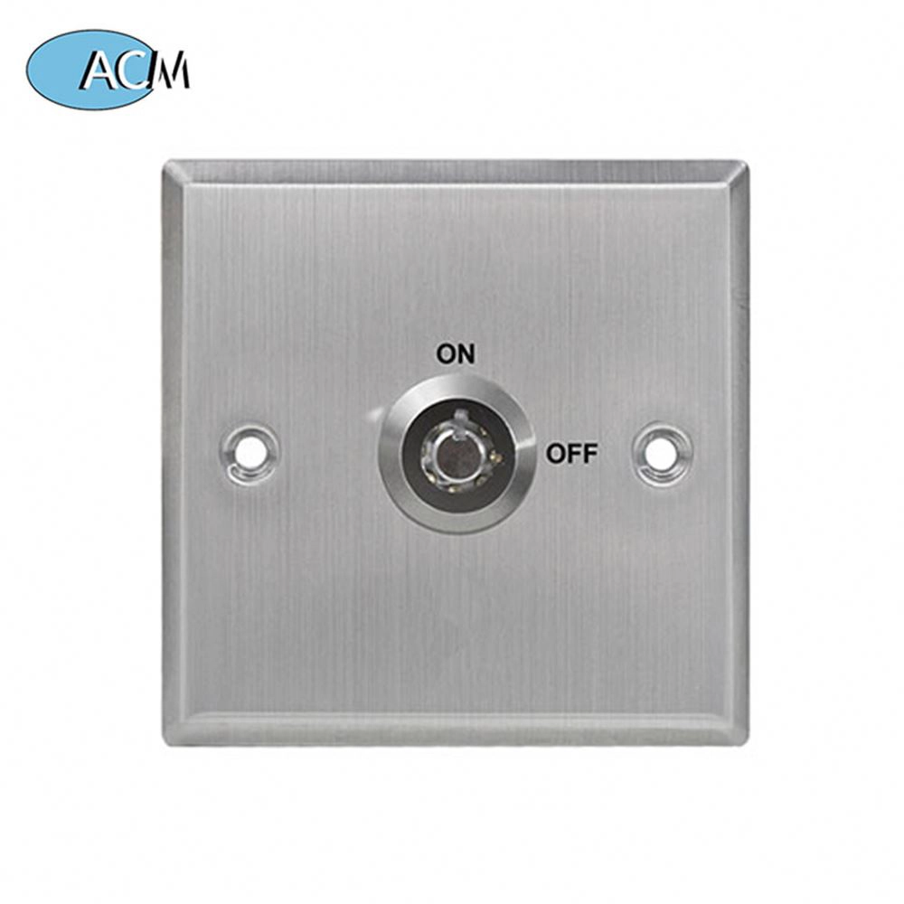 Accesso Control Durevole Tasto elettrico Pulsante di blocco 304 Acciaio inossidabile Switch di uscita