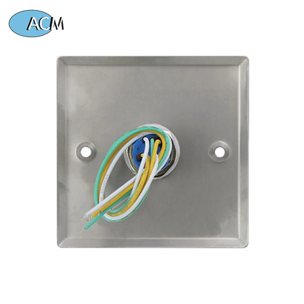 Accesso Control Durevole Tasto elettrico Pulsante di blocco 304 Acciaio inossidabile Switch di uscita