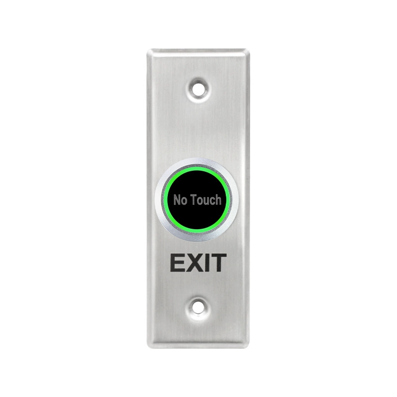 Chine Indication LED Capteur infrarouge Bouton de déverrouillage de porte Contrôle d'accès de porte Bouton de sortie sans contact fabricant