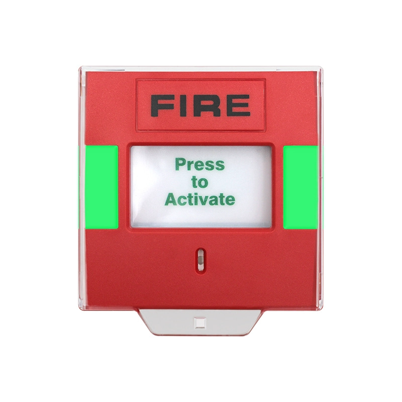 Chine Système d'alarme de sécurité Système d'urgence Porte carrée Square Emergency Break Glass Manuel Point d'appel adressable fabricant