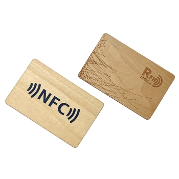 الصين نمط عالي الجودة مخصص وشعار فارغ RFID بطاقة رقاقة الذكية لبطاقة ليزر NFC الخشب الأعمال الصانع