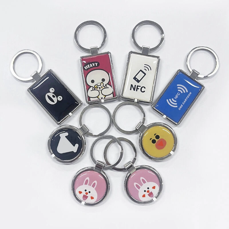 China RFID Anti-Metal Tag 13.56MHz Proximidade RFID NFC EPOXY Tags NXP NTAG213 NTAG215 NTAG216 fabricante