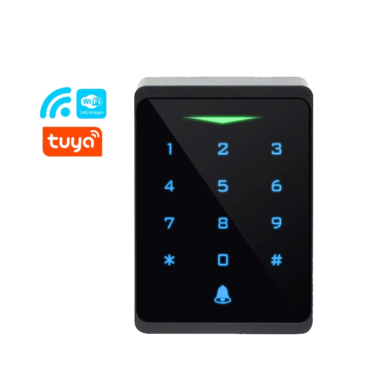 China Neu Ankunft wasserdichtes WiFi Tuya Smart Door Lock Waterdofter Tür Zugangstür Eingang Zugangsregler Hersteller
