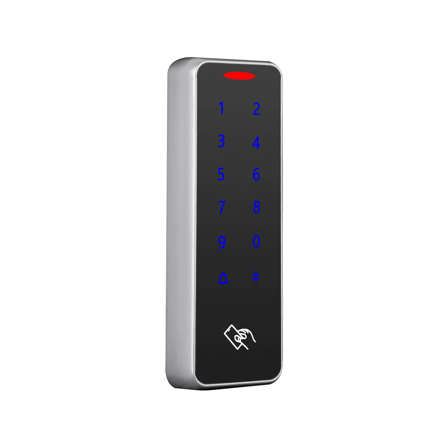 China. Kesi ya Metali RFID EM ID Keytag Kidhibiti cha Ufikiaji cha Mlango wa Kinanda Kinachojitegemea Mzalishaji