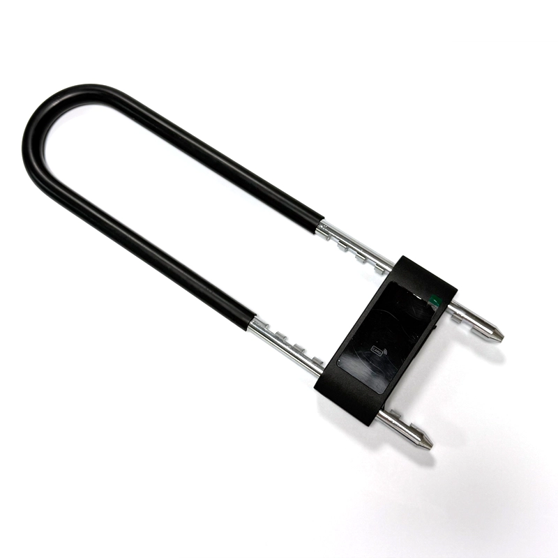 Chiny U-lock Elektroniczna inteligentna aplikacja zabezpieczająca Hasło szyfrowane odciskiem palca w kształcie litery U Zamek Tuya do szklanych drzwi producent