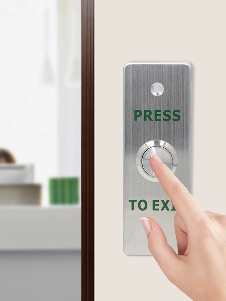 Chine Contrôle d'accès Interrupteur de bouton étanche à bouton-poussoir de sortie de la porte à bouton-bouton IP65 IP65 OUVERTISS fabricant
