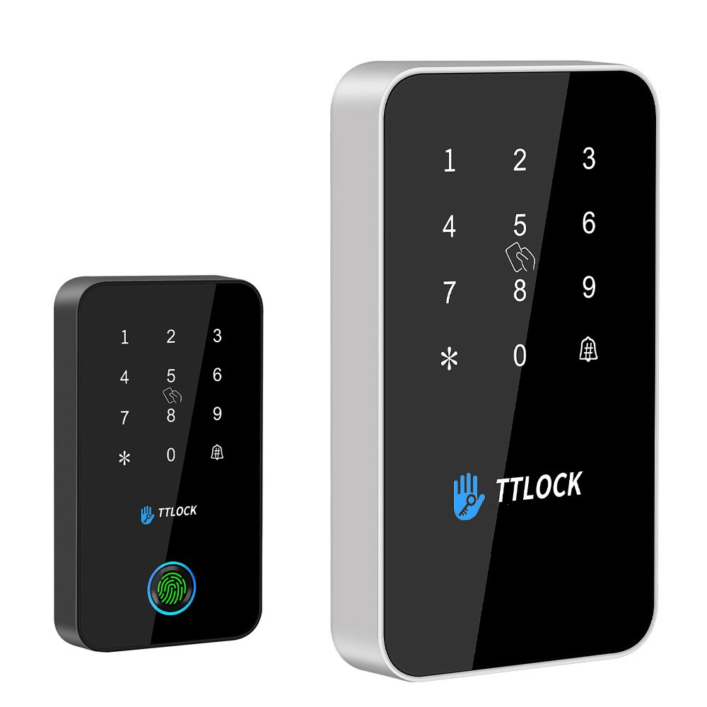 China. TTLOCK APP MJ03F Kidhibiti Ufikiaji wa Kidhibiti cha Kidhibiti cha Mlango Kifungua Kifunguo cha Lango la Umeme la Bluetooth 13.56Mhz Nenosiri Lisilopitisha maji. Mzalishaji