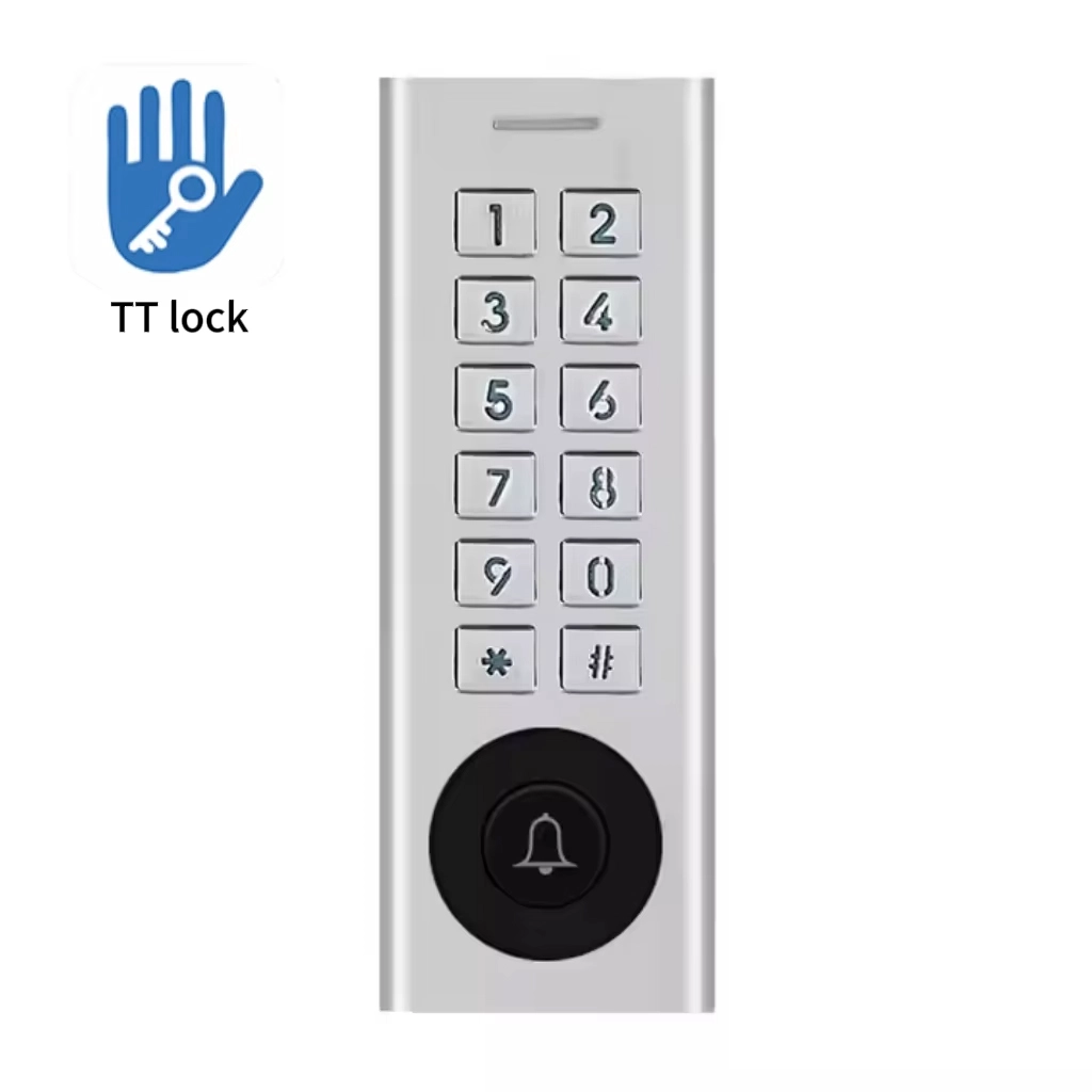 China. Bei ya Kiwandani K12-Ble TTlock isiyo na maji ya Bluetooth/WIFI Digital Metal Keypad Udhibiti wa Ufikiaji wa Ukaribu wa Kadi Kidhibiti cha Ufikiaji Mahiri Kilichojitegemea Mzalishaji