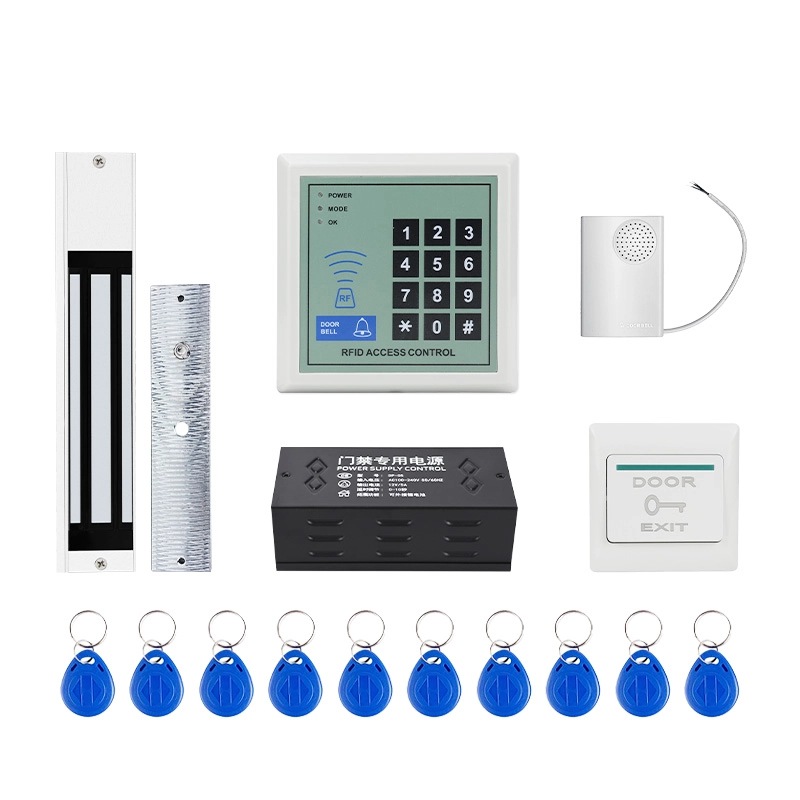 China China Factory Supplier Glass & Metal Door Access Control System Kit Card Reader with Electric Bolt Lock manufacturer