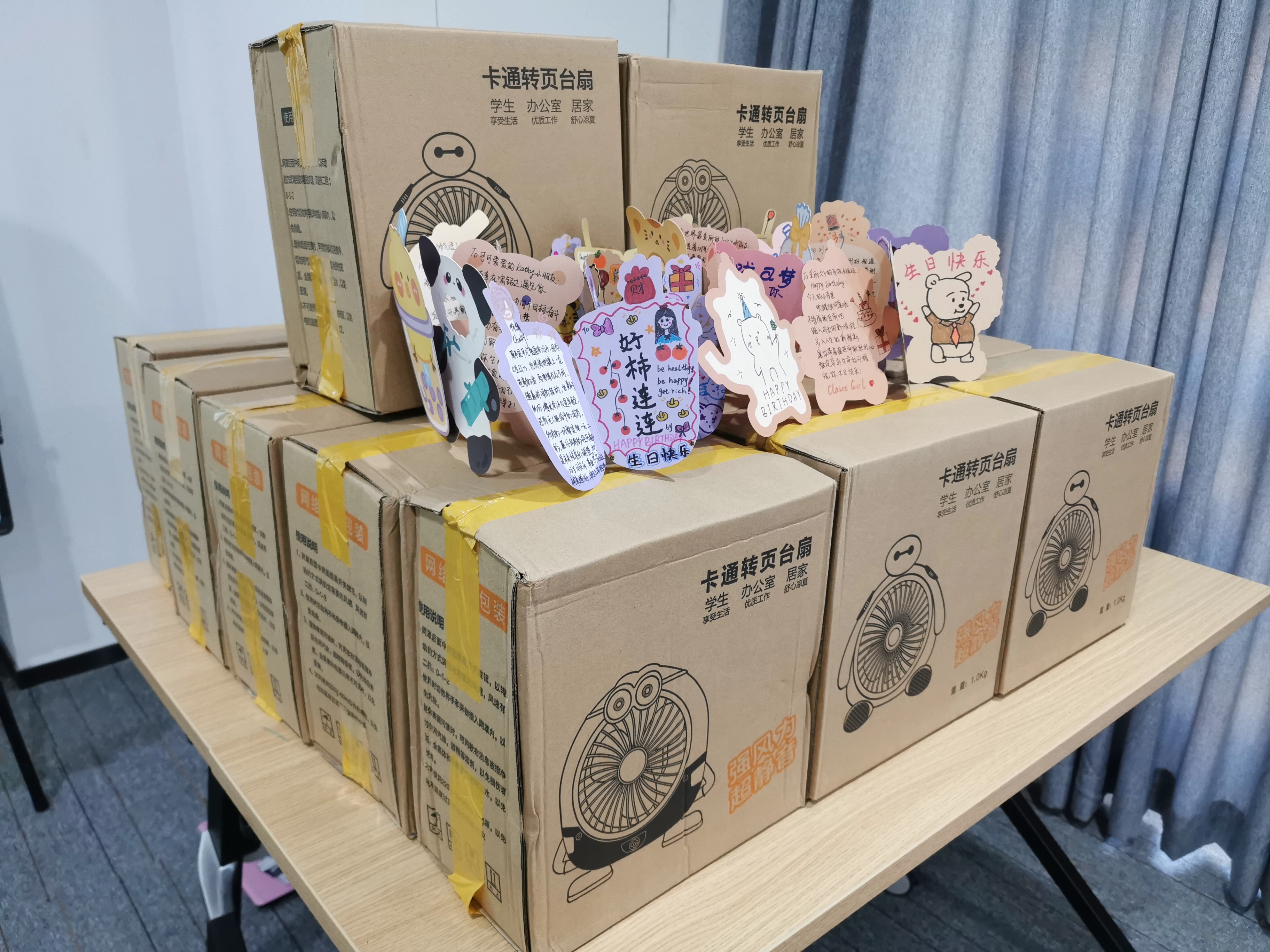 Spring birthday party in Sunny Group, Sunny Worldwide Logistics