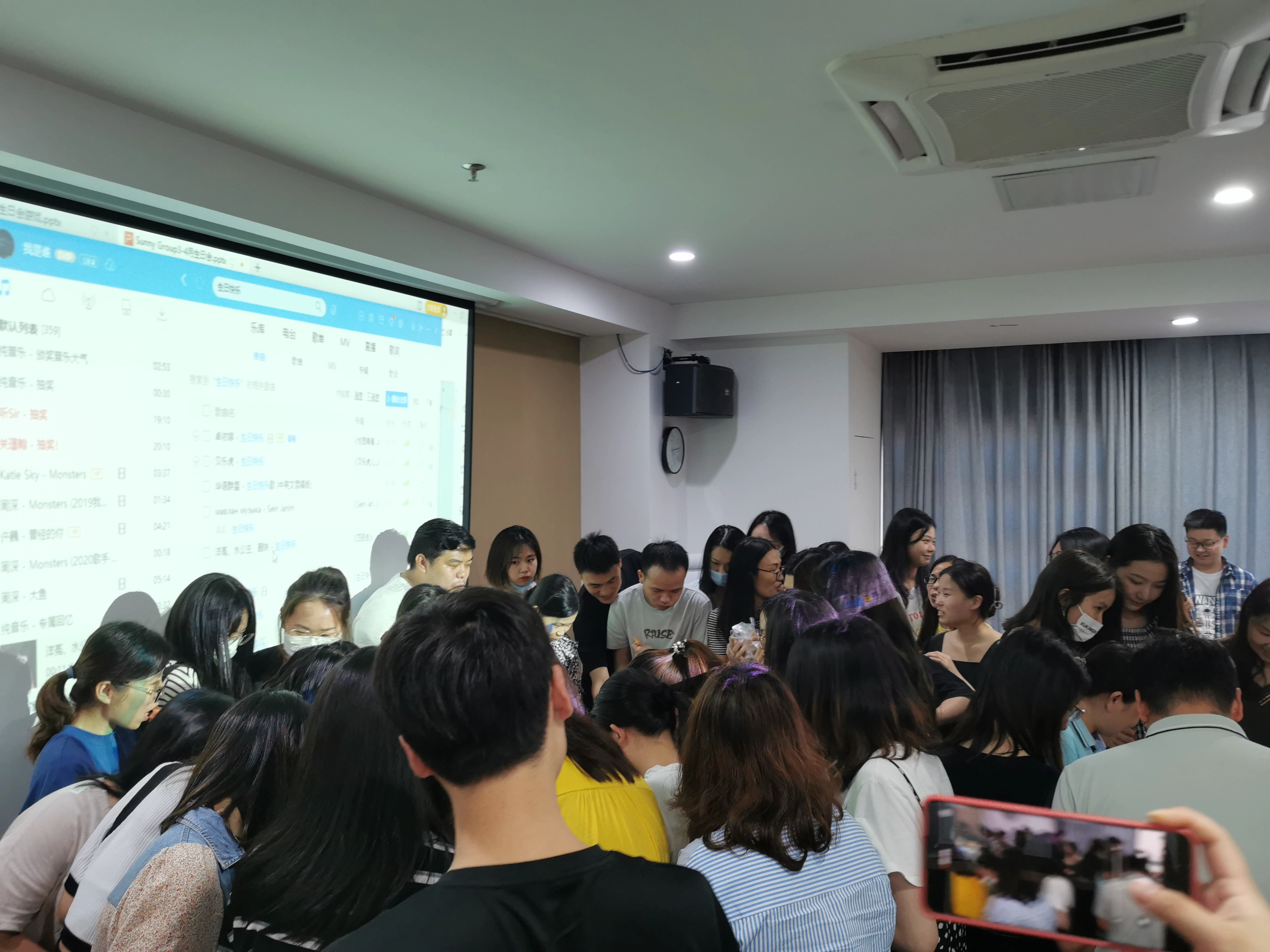 Spring birthday party in Sunny Group, Sunny Worldwide Logistics